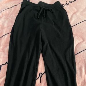Black sleep pants hollister